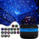 CelestialGlow LED Starry Sky Projector – USB Moon & Star Night Light for Home Atmosphere & Christmas Décor