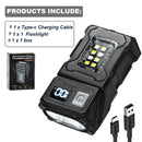 VoltBeam Super Bright Mini Torch – Rechargeable USB COB Emergency Camping Light