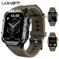 LAXASFIT Men’s Smart Fitness Watch 1.71” Screen LED Flashlight Bluetooth Calling