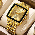 RegalEdge Square Dial Men’s Business Watch