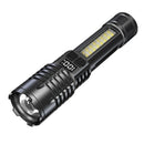 100000LM Super Bright Rechargeable LED Torch Long Range Tactical Flashlight Waterproof
