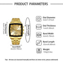 RegalEdge Square Dial Men’s Business Watch