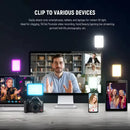 PocketGlow RGB Clip Light – Portable LED Fill Lamp for Vlogging & Photography