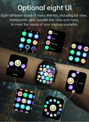 LAXASFIT Fitness Smart Watch Heart Rate Message Alerts Bluetooth Calling