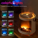 PureBlaze Aroma Humidifier – Realistic Flame Diffuser Ultrasonic Oil Sprayer Home Gift