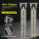 . BarberEdge T9 Vintage Trimmer Kit – Men’s Precision Hair Clipper & Sensitive Area Shaver