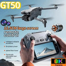 SkyVision GT50 8K GPS Drone with Dual Camera & Smart Obstacle Avoidance