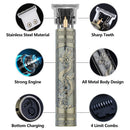 . BarberEdge T9 Vintage Trimmer Kit – Men’s Precision Hair Clipper & Sensitive Area Shaver