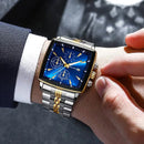 RegalEdge Square Dial Men’s Business Watch