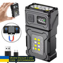 VoltBeam Super Bright Mini Torch – Rechargeable USB COB Emergency Camping Light