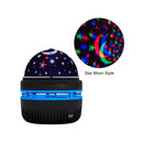 CelestialGlow LED Starry Sky Projector – USB Moon & Star Night Light for Home Atmosphere & Christmas Décor
