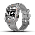 LAXASFIT Men’s Smart Fitness Watch 1.71” Screen LED Flashlight Bluetooth Calling