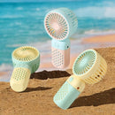 Portable USB Mini Fan – Rechargeable Handheld Cooler