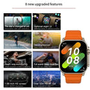 LAXASFIT Fitness Smart Watch Heart Rate Message Alerts Bluetooth Calling