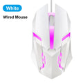 LumiGlide RGB Wireless Ergonomic Gaming Mouse – Silent Click 1600 DPI for PC, Mac & Laptops