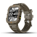 LAXASFIT Men’s Smart Fitness Watch 1.71” Screen LED Flashlight Bluetooth Calling