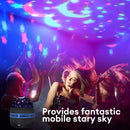 CelestialGlow LED Starry Sky Projector – USB Moon & Star Night Light for Home Atmosphere & Christmas Décor