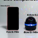 CelestialGlow LED Starry Sky Projector – USB Moon & Star Night Light for Home Atmosphere & Christmas Décor